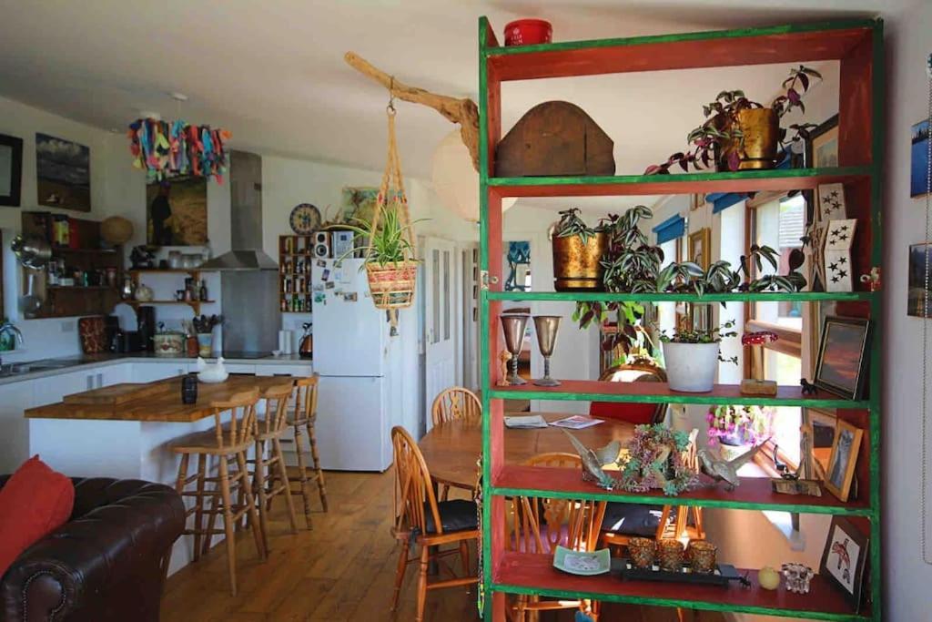 Spacious Cabin On Isolated Farm With Sea View バッド エクステリア 写真